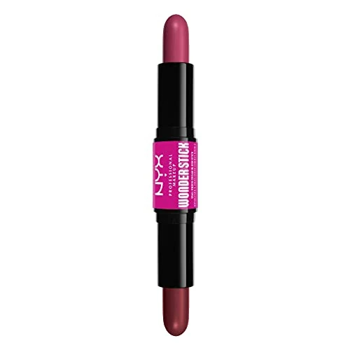 Begrenztes Angebot: NYX Professional Makeup Rouge, Mit Hyaluronsäure, Feuchtigkeitsspendend, Mischbare Textur, Vegan, Wonder Stick, Deep Magenta + Ginger von 13.50 EUR auf 11.24 EUR (Rabatt 17%)