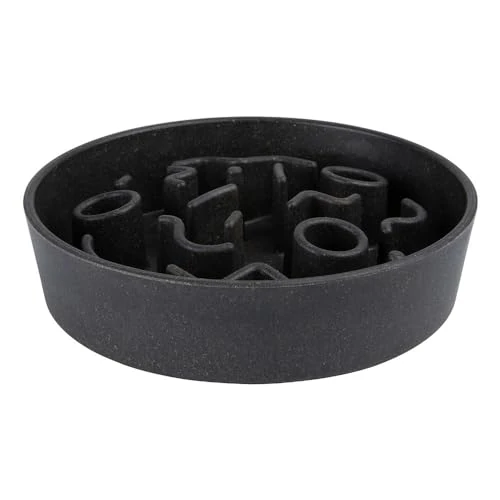 Offerta a tempo: District 70 Bamboo Dog Slow Feeder, 28 cm, grigio scuro - 0.00% da 31.93 € a 31.93 €