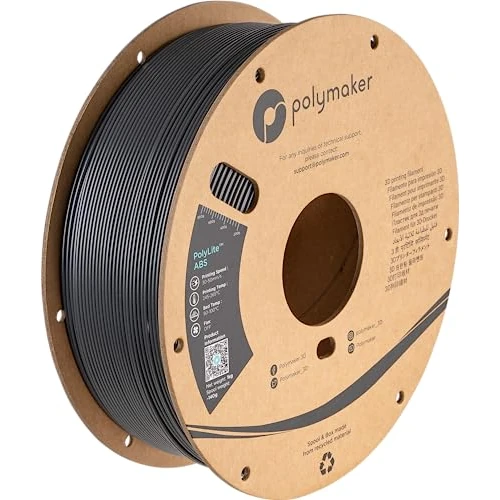 Oferta limitada: Polymaker Filamento ABS de 1,75 mm, ABS gris oscuro, carrete de cartón ABS resistente al calor, filamento 3D PolyLite de 1,75 mm, filamento gris oscuro de 36.55 € a 36.55 € (ahorro 0.00%)