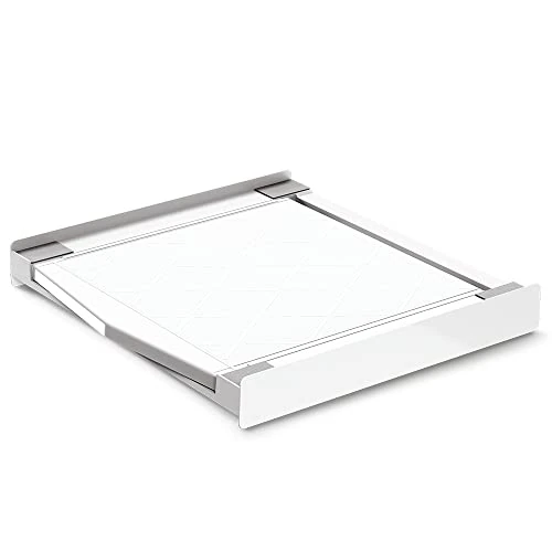 Cecotec Kit di Superposizione universale con Vassoio Bolero per poter unificare Lavatrice e asciugatrice in un unico blocco, ottimizzando spazio. Vassoio estraibile, facile da installare