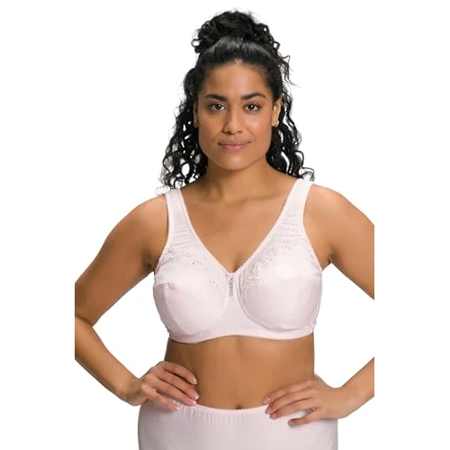 Tijdelijke aanbieding: Ulla Popken Dames ontlasting, cup C-g beha, Roze bloemen, 110G van 29.99 € naar 26.99 € (10% korting)