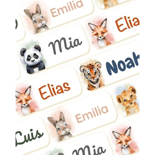 Zeitlich begrenztes Angebot: melu kids® Namensaufkleber für Kleidung & Gegenstände (60 Stück) von 9.99 € auf 9.99 € (0.00% Rabatt)