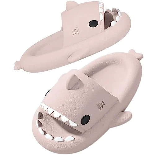 Offre limitee: SAGUARO Chaussons Enfant Maison, Claquettes Requin Fille Garçon Piscine Plage Confortable, Pantoufles Bain Douche Antidérapantes, Chaussures été de Requin de 21.99 EUR a 12.99 EUR (economie 41%)