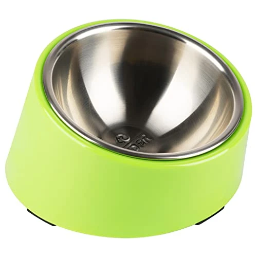 Zeitlich begrenztes Angebot: SuperDesign 15 Grad Neigung Hundenapf, Schräger Katzennapf, Geneigter Futternapf, Gekippter Erhöhter Fressnapf, Erhöhte Futterstation, Rutschfester Melamin Ständer von 25.57 € auf 25.57 € (0.00% Rabatt)