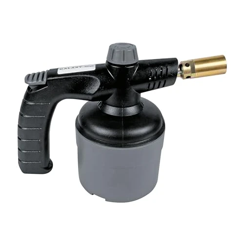 Offerta a tempo: EXPRESS, 8200, Lampada di saldatura multiuso, accensione piezoelettrica, per la brasatura di rame e stagno, autonomia 1h30, T° della fiamma 1.850°, facile da usare, venduta senza cartuccia di gas - 5% da 24.63 € a 23.43 €