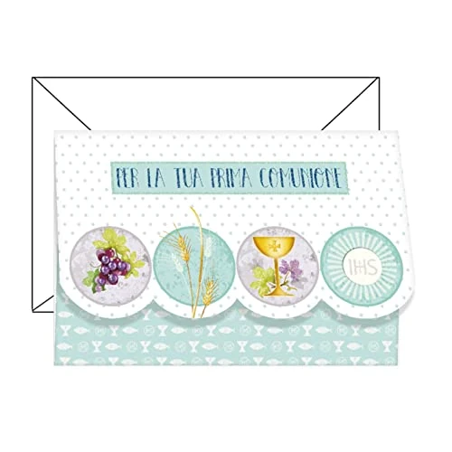 Oferta limitada: ARKRAFT Tarjeta de felicitación sobre para dinero, 17 x 12 cm, con purpurina (Comunión, C18) de 11.93 € a 5.98 € (ahorro 49.87%)