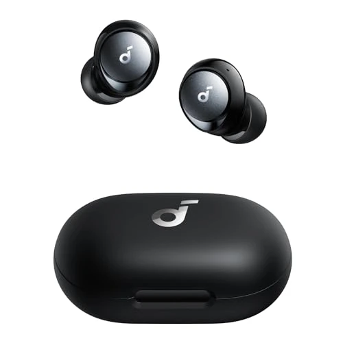 Offerta a tempo: Soundcore by Anker Space A40 auricolari bluetooth con Cancellazione Rumore Attiva Adattiva, Riduzione del Rumore fino al 98%, 10 Ore di riproduzione in singolo, Suono Hi-Res, Design comodo, App - 6% da 61.49 € a 57.99 €