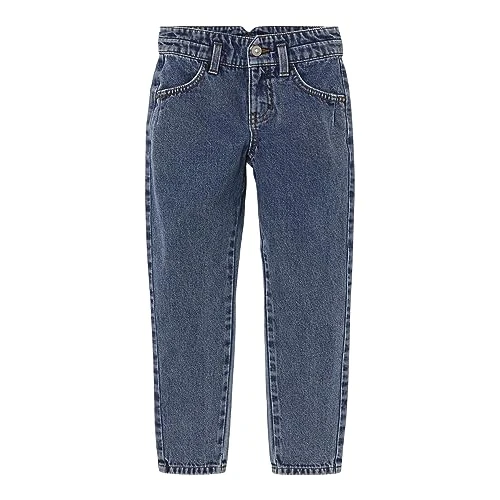 NAME IT Girls NKFBELLA HW MOM an Jeans 1092-DO NOOS Jeans, Medium Blue Denim, 122