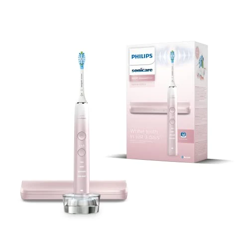 Offerta a tempo: Philips Hx9911/84 Sonicare Diamond Clean 9000 Series, spazzolino elettrico da denti, rosa, 1 pezzo, confezione da 1 - 0% da 149.99 € a 149.99 €