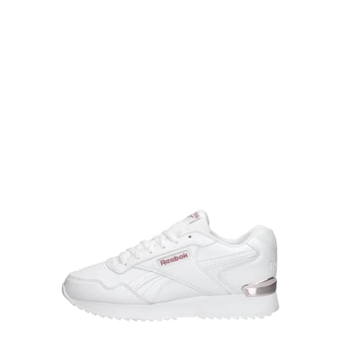 Reebok Women Glide Ripple Clip Sneaker, FTWR White/FTWR White/Rose Gold, 7.5