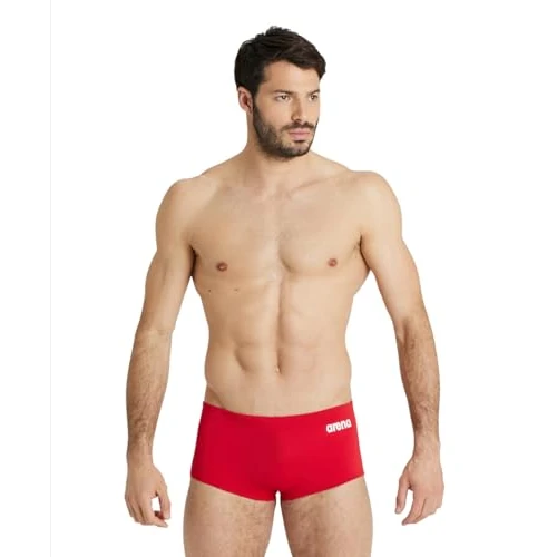 Offerta a tempo: ARENA Solid Team Costume Uomo Piscina, Costume da Bagno ad Asciugatura Rapida, Pantaloncini da Bagno in Tessuto MaxLife Eco con Massima Resistenza al Cloro e Protezione UV UPF 50+ - 36% da 29.99 € a 19.19 €