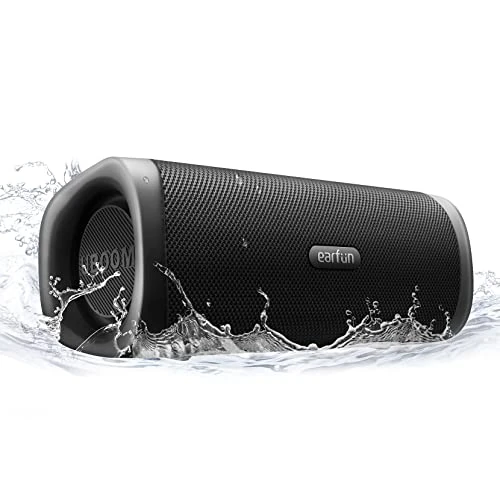 Offerta a tempo: EarFun Altoparlante Bluetooth, UBOOM L, altoparlante senza fili, 28 W, suono stereo, bassi ricchi con 2 driver, IP67 impermeabile e antipolvere, doppio accoppiamento, 16 ore - 20% da 79.99 € a 63.99 €