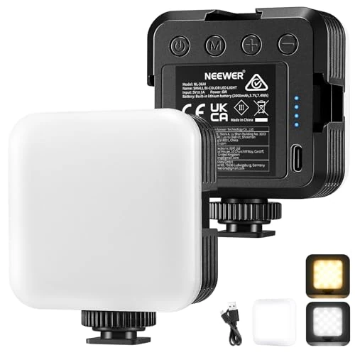 Oferta limitada: NEEWER Luz LED de Video, Compacto Bicolor Lights para Cameras, NL-36AI de 26.99 € a 26.99 € (ahorro 0.00%)