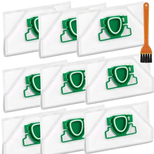 Offerta a tempo: ROMIVO Sacchetti Aspirapolvere Compatibili con Vorwerk Folletto VK200 FP200, Sacchi Per La Polvere in Micropile 5 veli, Sacchetti Premium Adatti Per Folletto VK 200 FP 200 (con 1 spazzola) - 36% da 22.99 € a 14.66 €