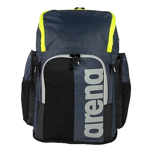 ARENA Spiky III Backpack 45 Zaino Sportivo da Piscina, Mare, Palestra e Tempo Libero, Borsa da Viaggio in Tessuto Idrorepellente con Spallacci Imbottiti, Zaino Scuola, 45 Litri