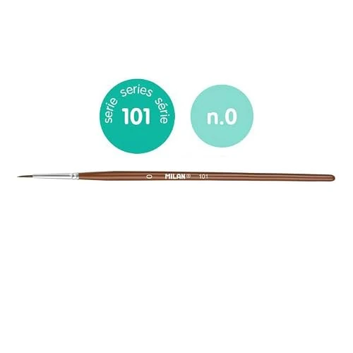 Limited-time offer: Bag with Hanger School Brush Round Series 101 No. 0 MILAN® from 5.62 £ to 5.62 £ (save 0.00%)