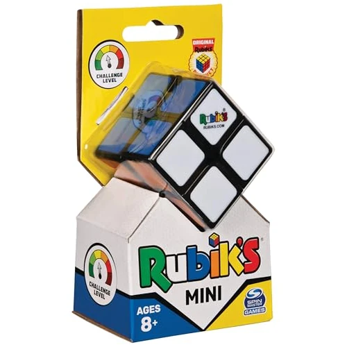 Offre limitee: Rubik's, Spin Master, Le Cube de Rubik's 2X2 Mini, l'original, avec 2 Couches de 4 Cubes, Casse-tête Professionnel en Combinaison de Couleurs, Poche, adapté aux Enfants de 8 +, de 11.15 EUR a 11.15 EUR (economie 0%)