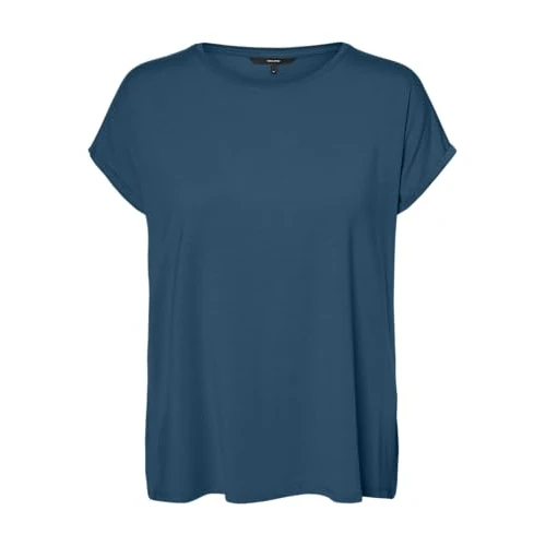 Limited-time offer: VERO MODA Women's Vmbianca SL Tank Top Noos T-Shirt, Moroccan Blue, XL from 11.69 £ to 10.78 £ (save 8%)