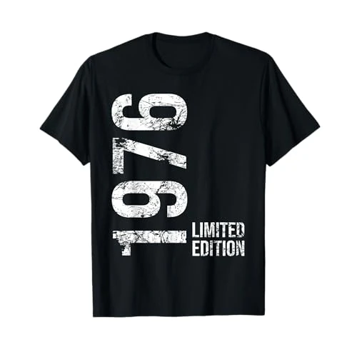 50° Compleanno 50 Uomo Donna Anni 1976 Regalo Maglietta