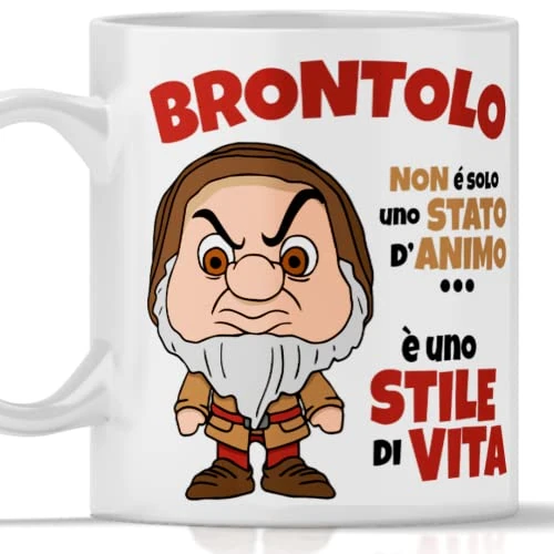 Limitiertes Angebot: 12Print Bronolo Tasse, Keramik, Rund, Tasse, 350 ml, Geschenk für Weihnachten und jeden Anlass von 13.67 EUR auf 13.67 EUR (Spare 0%)