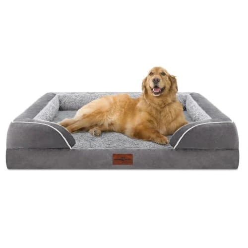 Offerta a tempo: Comfort Expression Letto Ortopedico Impermeabile per Cani di Taglia Extra Grande - Divano Durevole per Animali Domestici in Schiuma - Fodera Rimovibile Lavabile con Cerniera - 0.00% da 221.77 € a 221.77 €