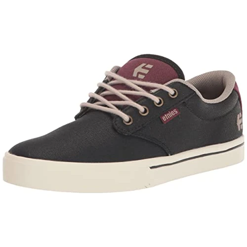Etnies Herren Jameson 2 Eco Skate-Schuh, Schwarz Rot Beige, 41 EU