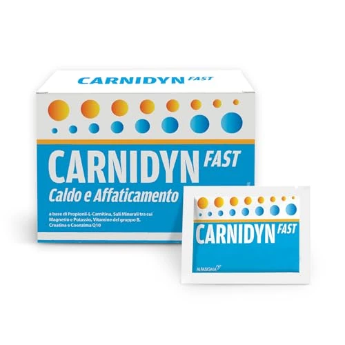 Offerta a tempo: Carnidyn Fast Caldo e Affaticamento, Integratore Alimentare per Stanchezza Fisica — 21% da 17,00 € a 13,50 €
