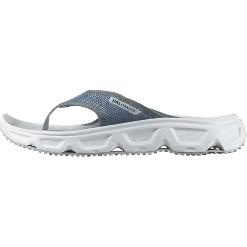 Oferta limitada: Salomon Reelax Break 6.0 Sandalias Hombre Verano con Entresuela y Plantilla EVA, Ligeras, Cómodas, Suaves y sin Custuras, Confort pies, Blue Ashes, 43 1/3 de 70.00 € a 57.66 € (ahorro 18%)