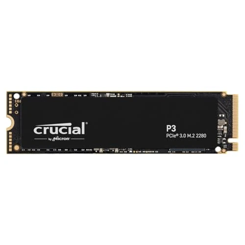Offerta a tempo: Crucial P3 1TB M.2 PCIe Gen3 NVMe Internal SSD - Fino a 3500MB/s - CT1000P3SSD8, 1TB Standard - 0.0% da 349.90 € a 349.90 €