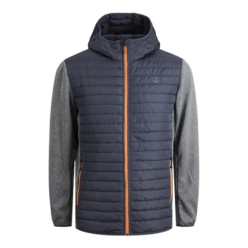 Offerta a tempo: JACK & JONES Jjemulti - Giacca Trapuntata Noos, Giacca, Grigio Melange / Dettaglio: Sleeves Set-In, XXL Uomo - 42% da 59.99 € a 34.70 €