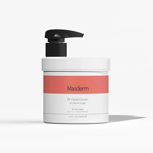 Oferta limitada: MASDERM - Crema Facial Radiofrecuencia Hidratante 500 ml, Gel Conductor Profesional con Ácido Hialurónico y Colágeno, Crema Antiarrugas y Reafirmante, Tratamiento Antiedad Facial, Uso Diario de 27.99 € a 27.99 € (ahorro 0.00%)