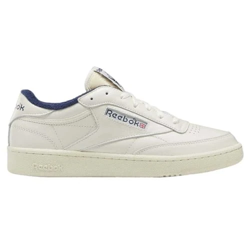 Reebok Unisex Club C 85 Vintage Sneaker, Kreide Alabaster Vector Navy, 44 EU