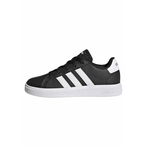 Limited offer: adidas - Grand Court 20 K - GW6503 - Color: Black - Size: 6 Big Kid from 40.00 EUR to 28.00 EUR (save 30%)