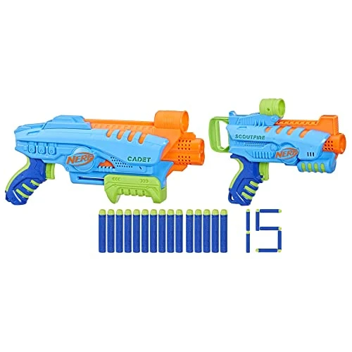 Offre limitée : Nerf Elite Junior Ultimate Starter Set, 2 Blasters, 15 fléchettes Nerf Elite de 22.13 EUR à 22.13 EUR (remise 0%)