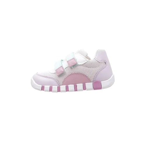 Geox B Iupidoo Girl, First Walker - Zapatos Niñas, Pink Lilac, 23 EU