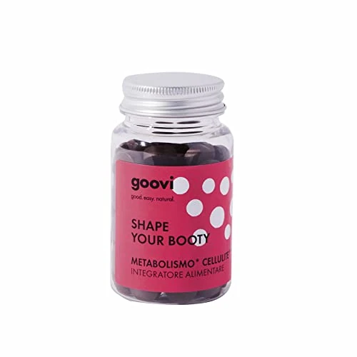 Offerta a tempo: Goovi, Shape Your Booty, Integratore Alimentare Metabolismo Cellulite, Ideale per gli Inestetismi della Cellulite, Azione Tonica, 60 Compresse - 40% da 26.90 € a 16.01 €