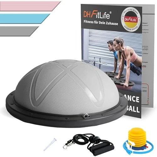 Offerta a tempo: DH FitLife Balance Ball | Yoga Balance Trainer Φ60x22 cm | Portata 200 kg - 0.00% da 68.11 € a 68.11 €