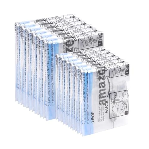 Limitiertes Angebot: Amazon Basics Reiseaufbewahrungsbeutel zum Einrollen, 12 stück (6 kleine und 6 mittlere), Reißverschluss, Transparent von 15.77 EUR auf 13.37 EUR (Spare 15%)