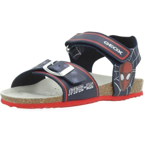 Offerta a tempo: Geox J Ghita Boy, Sandali Bambini e ragazzi, Navy Red, 32 EU - 0.00% da 39.95 € a 39.95 €