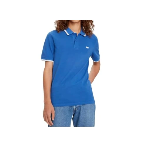 Levi's Slim Housemark Polo Shirt Mężczyźni, Deja Vu Blue, XS