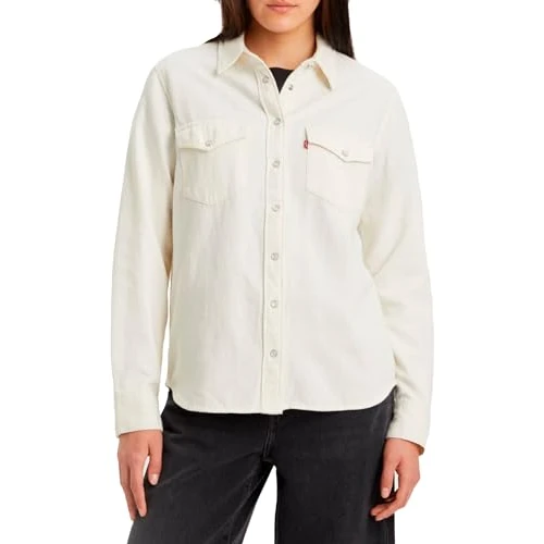 Offerta a tempo: Levi's Iconic Western, Donna, Ecru Crew 4, M - 0.00% da 42.50 € a 42.50 €