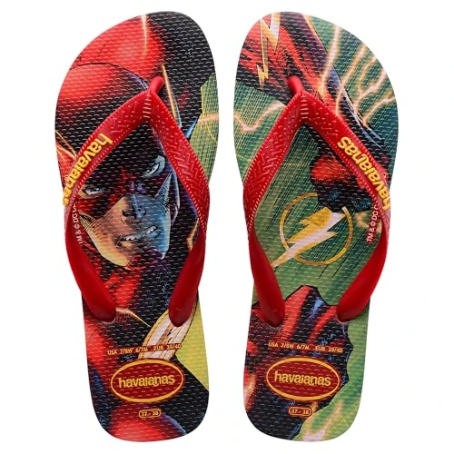 Limited-time offer: Havaianas - Top Heróis DC, Comfortable, Durable, and Lightweight Flip-Flops, Sole with a Hero, Unisex Adults from 16.50 £ to 16.50 £ (save 0.00%)