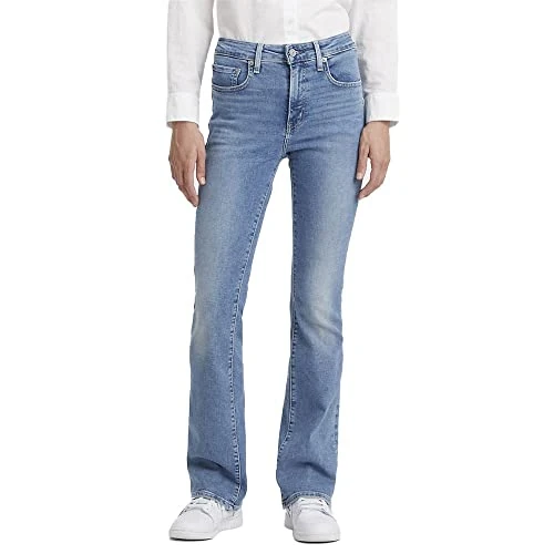Levi's Femme 725 High Rise Bootcut Jeans, Blue Wave Light, 31W / 32L