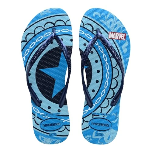 Havaianas Klapki unisex Slim Marvel, turkusowy, 42 EU