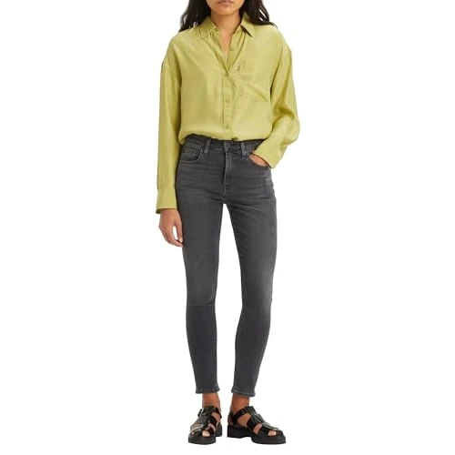 Zeitlich begrenztes Angebot: Levi's Damen Jeanshose 721 mit Stretch-Anteil, Skinny Fit, Schwarz (Clear Way), W29/L34 von 71.95 € auf 34.59 € (51.92% Rabatt)