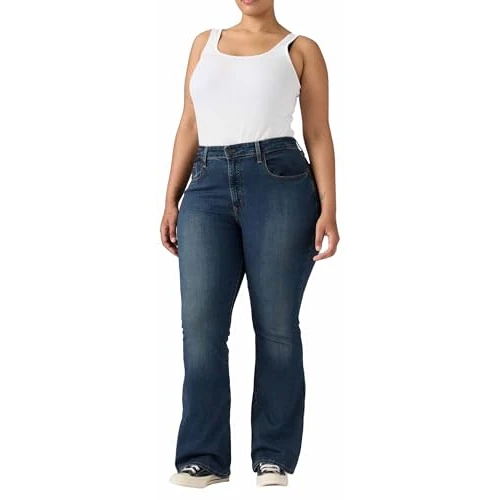 Levi's 726 High Rise Flare, Jeans para Mujer, Blue Swell, 30W / 34L