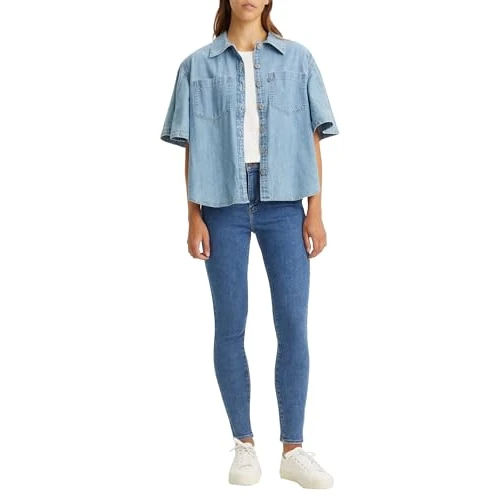 Levi's Women's 720 High Rise Super Skinny Jeans, This is Love Stone, 25W / 30L