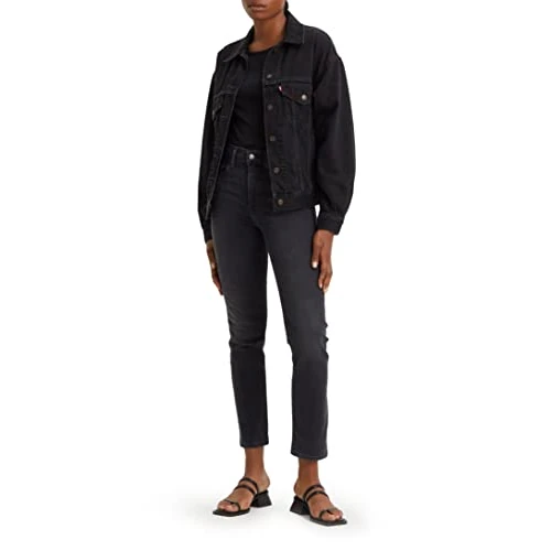 Zeitlich begrenztes Angebot: Levi's Damen 724 High Rise Straight Jean, Never Forget, 28W / 32L von 89.95 € auf 70.49 € (21.63% Rabatt)