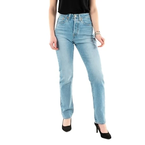 Levi's Femme 501 Jeans For Women Straight Fit, Shout Out Stone, 29W / 30L