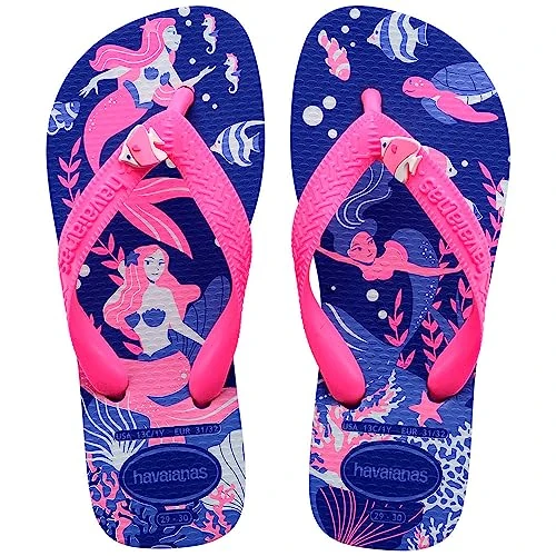 Offerta a tempo: Havaianas Kids Fantasy Bambine e ragazze FlipFlop Marine Blue 29 EU - 27% da 22.00 € a 16.10 €